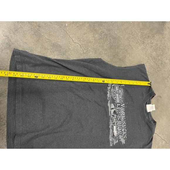 Vintage Harley Davidson Logo at Pete’s beach‎ Florida XL Tank Top - Picture 2 of 6